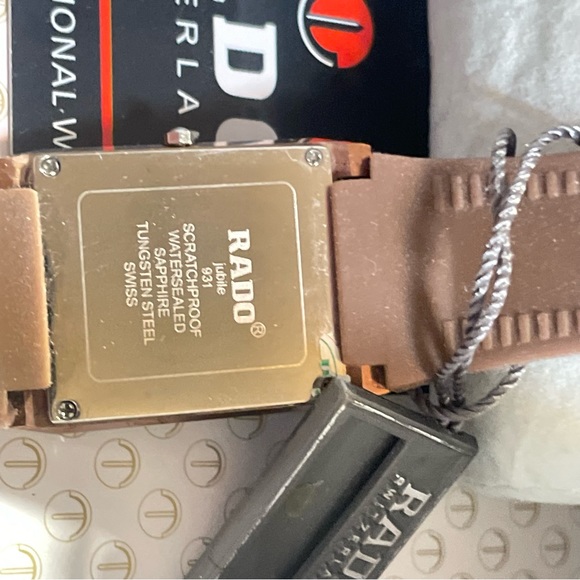 Rado jubilé watch vintage never worn extremely rare a with original packaging. - Picture 8 of 13